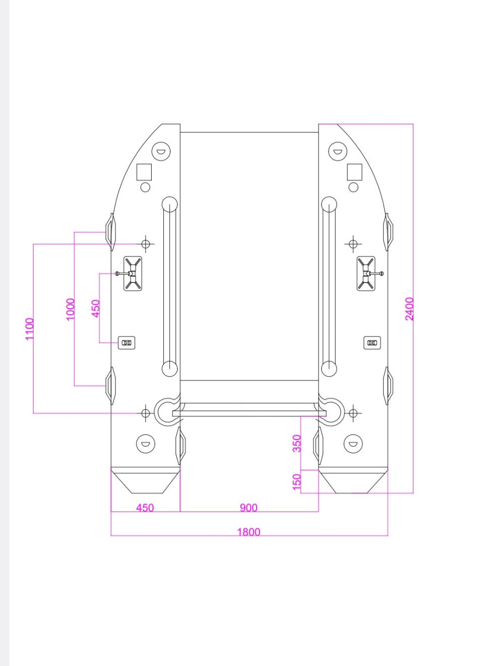 RBM DuraBoats Cata 240 Schlauchboot
