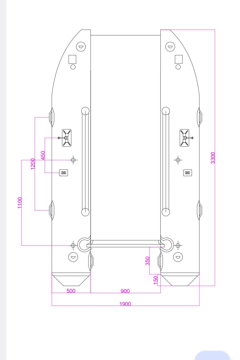 RBM DuraBoats Cata 330 Schlauchboot