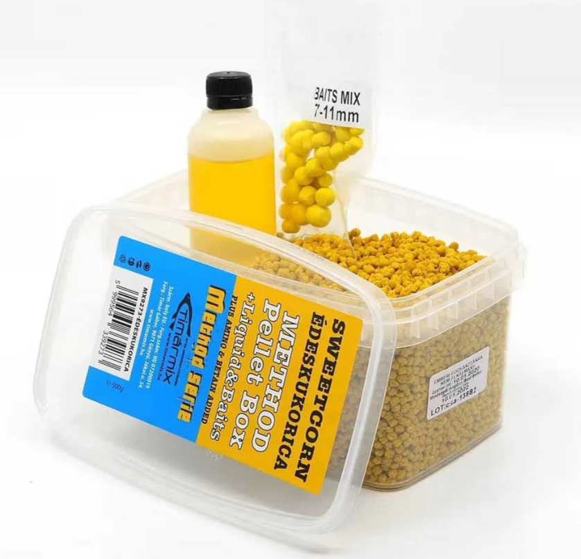 Method Mix Pellet Box - Das ultimative 3-in-1 Köderpaket (500g)